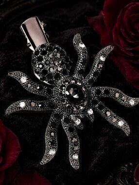 MODCLOTH JEWEL SPIDER HAIR CLIP